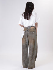 Coated Amelie jeans