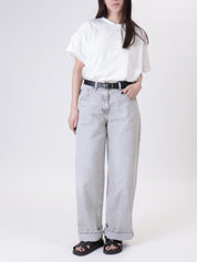 Beautiful light grey denim jeans