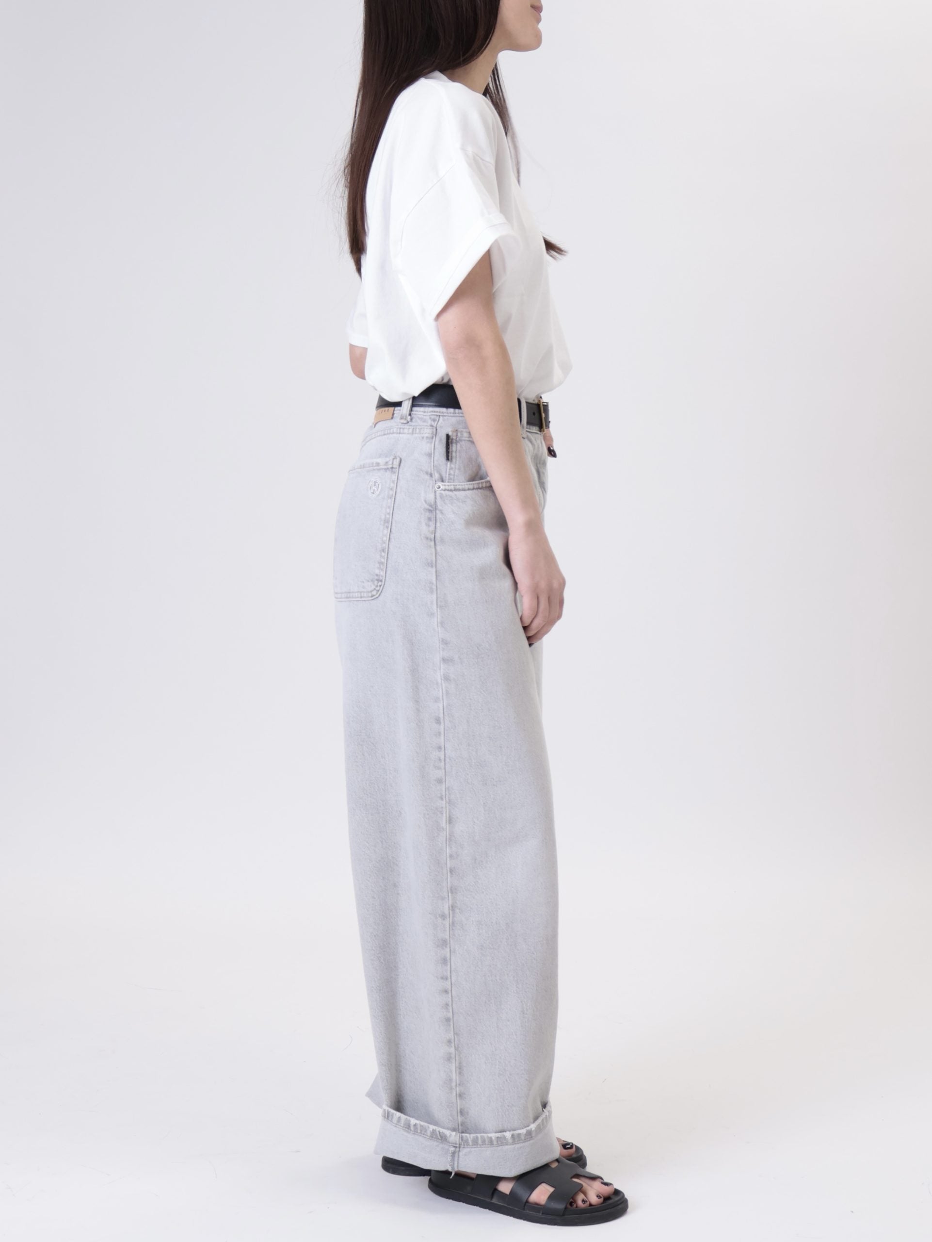 Beautiful light grey denim jeans