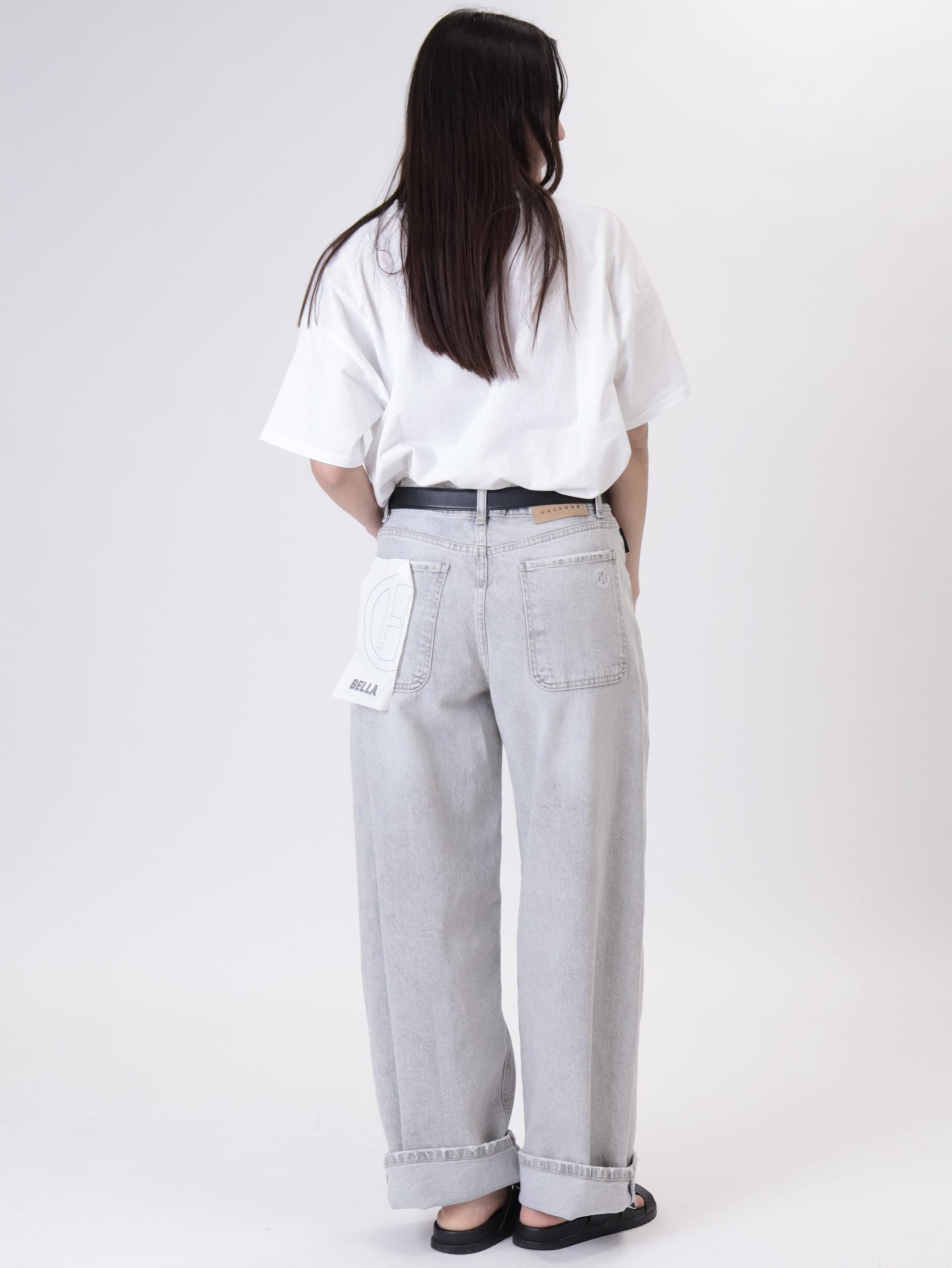 Beautiful light grey denim jeans