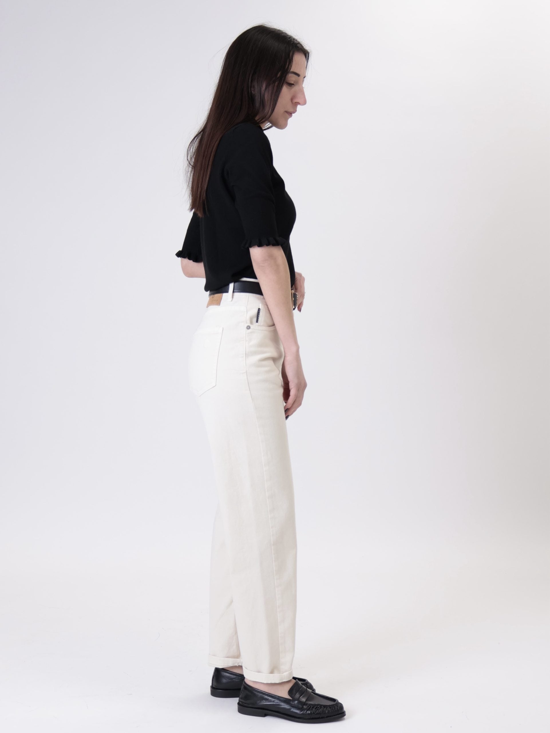 Butter-colored Louis jeans