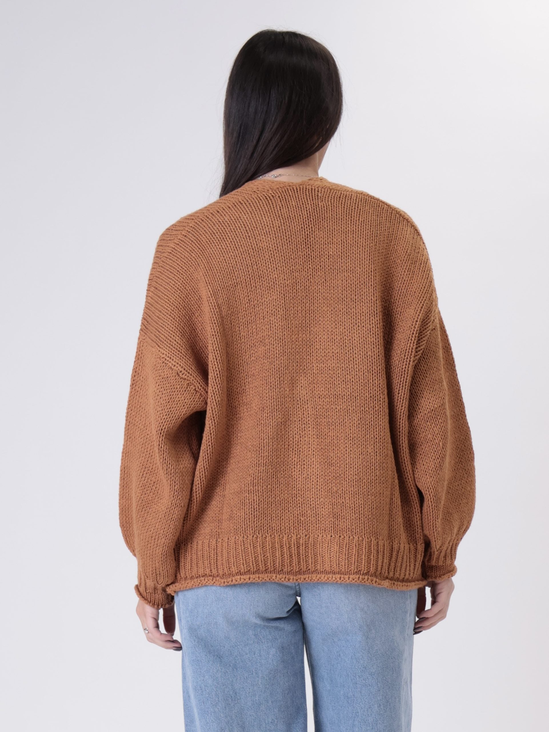 Cardigan bestseller tabacco