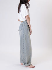 Lucy sandblasted jeans