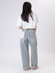 Lucy sandblasted jeans