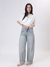 Lucy sandblasted jeans