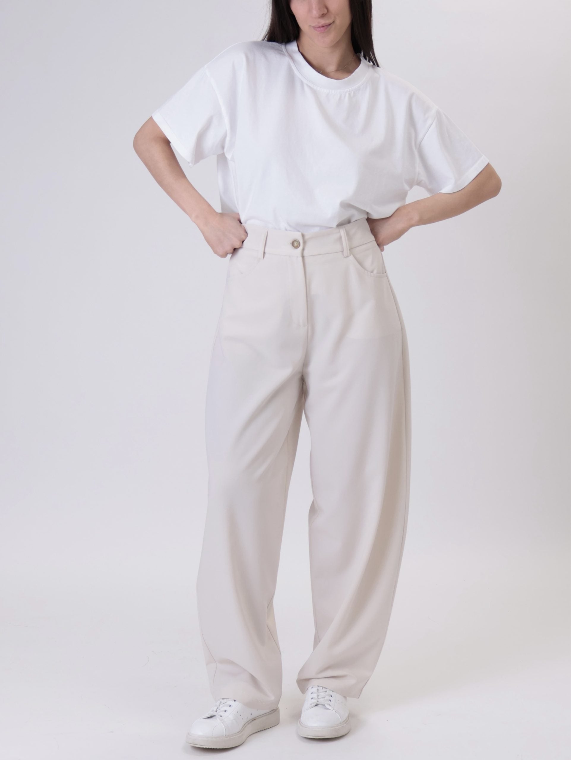Nova barrel butter trousers