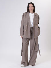 Nova double-breasted cashmere jacket