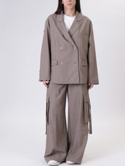 Nova double-breasted cashmere jacket