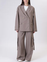 Nova double-breasted cashmere jacket