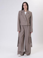 Nova crop casha jacket