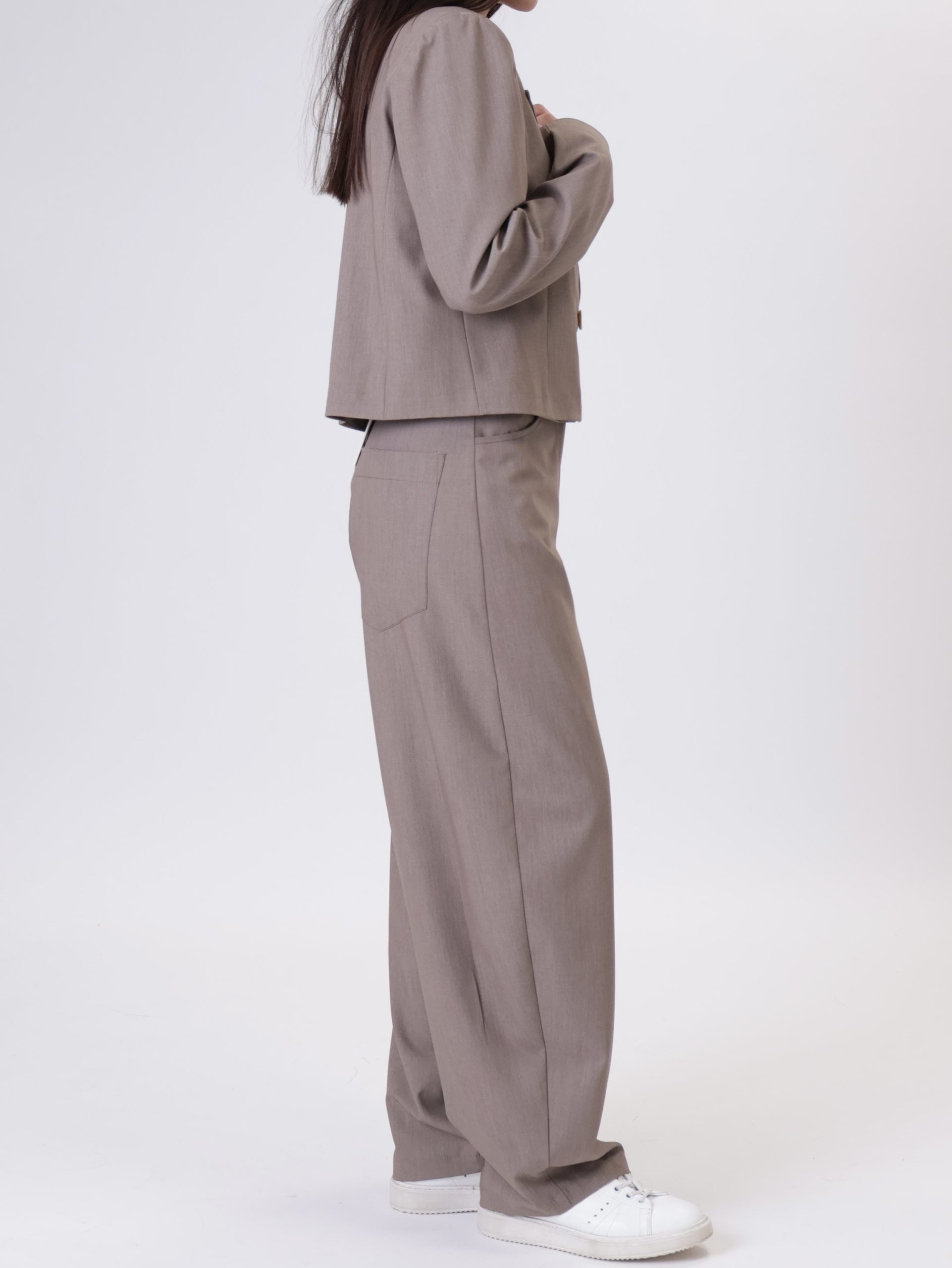Nova crop casha jacket