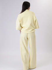 Giulia half-zip sweatshirt yellow