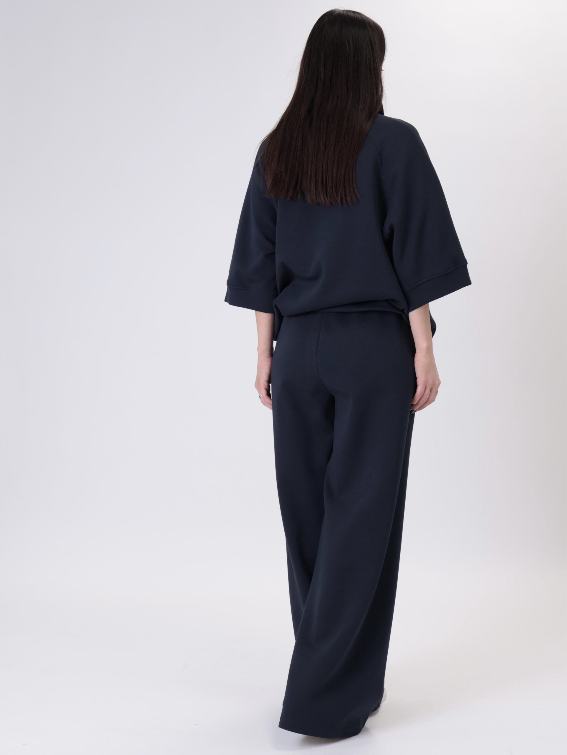 Giulia half-zip sweatshirt blue