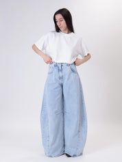Louvre light wash jeans