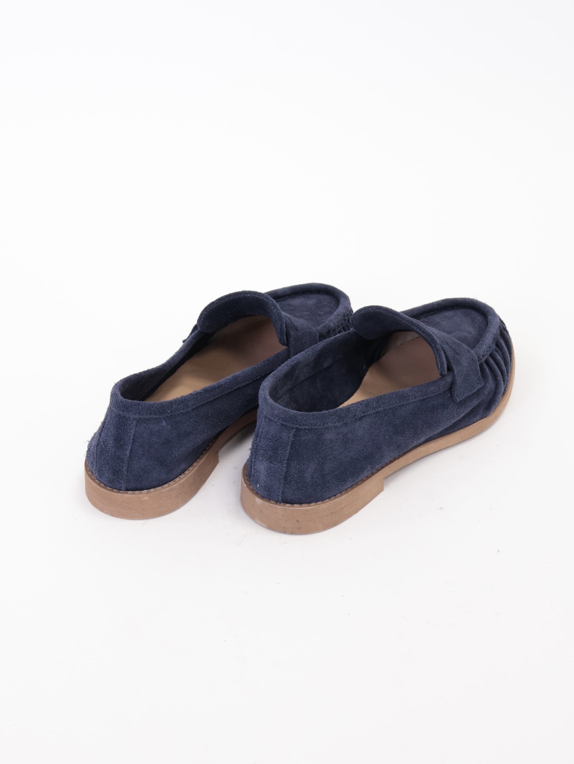 Mocassino loafer crosta blu