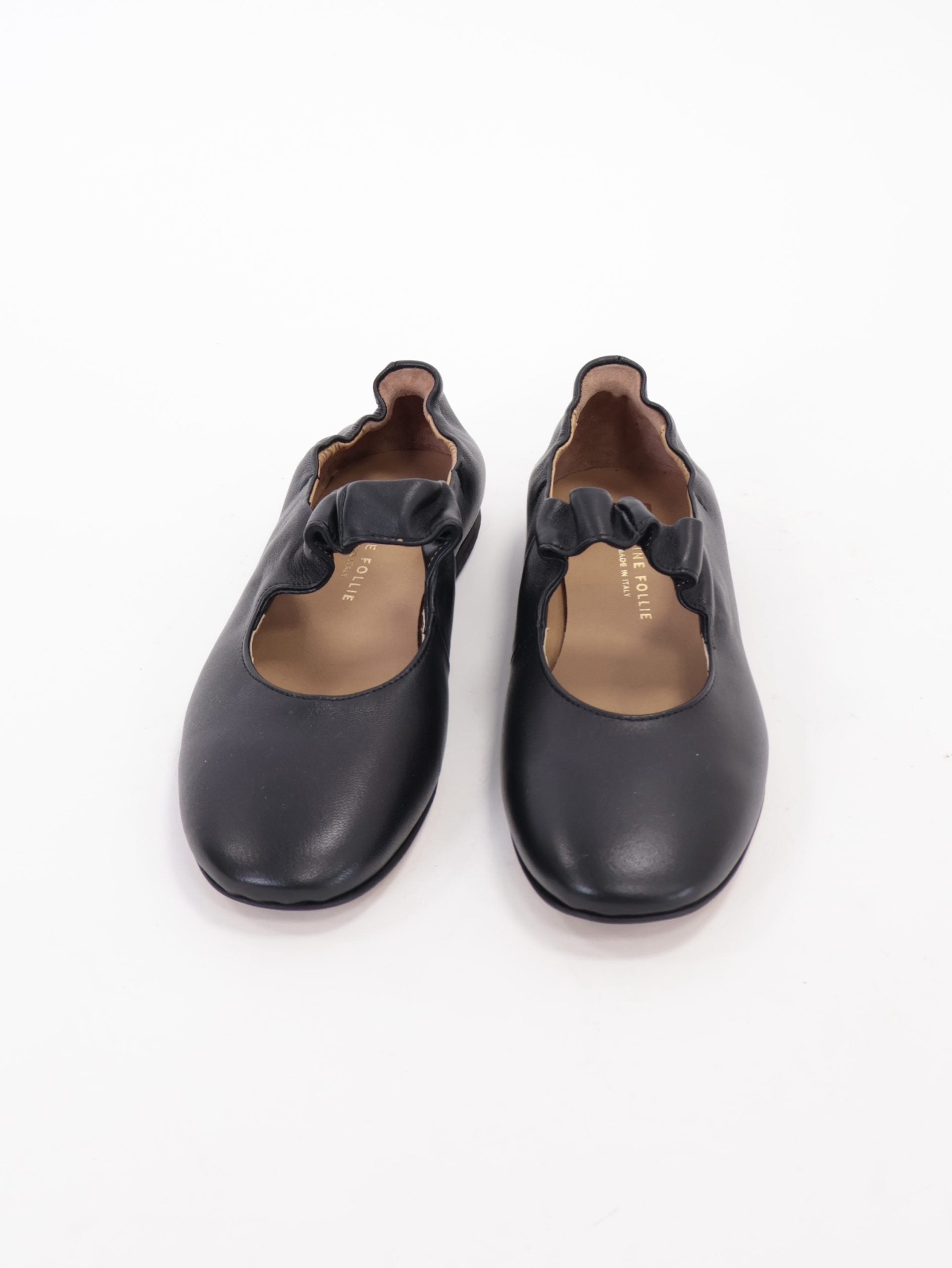 Ballerina fibbia elastica nero