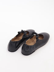 Ballerina fibbia elastica nero