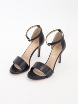Black sandal heel
