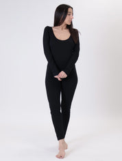 Body m/lunga nero SPORT