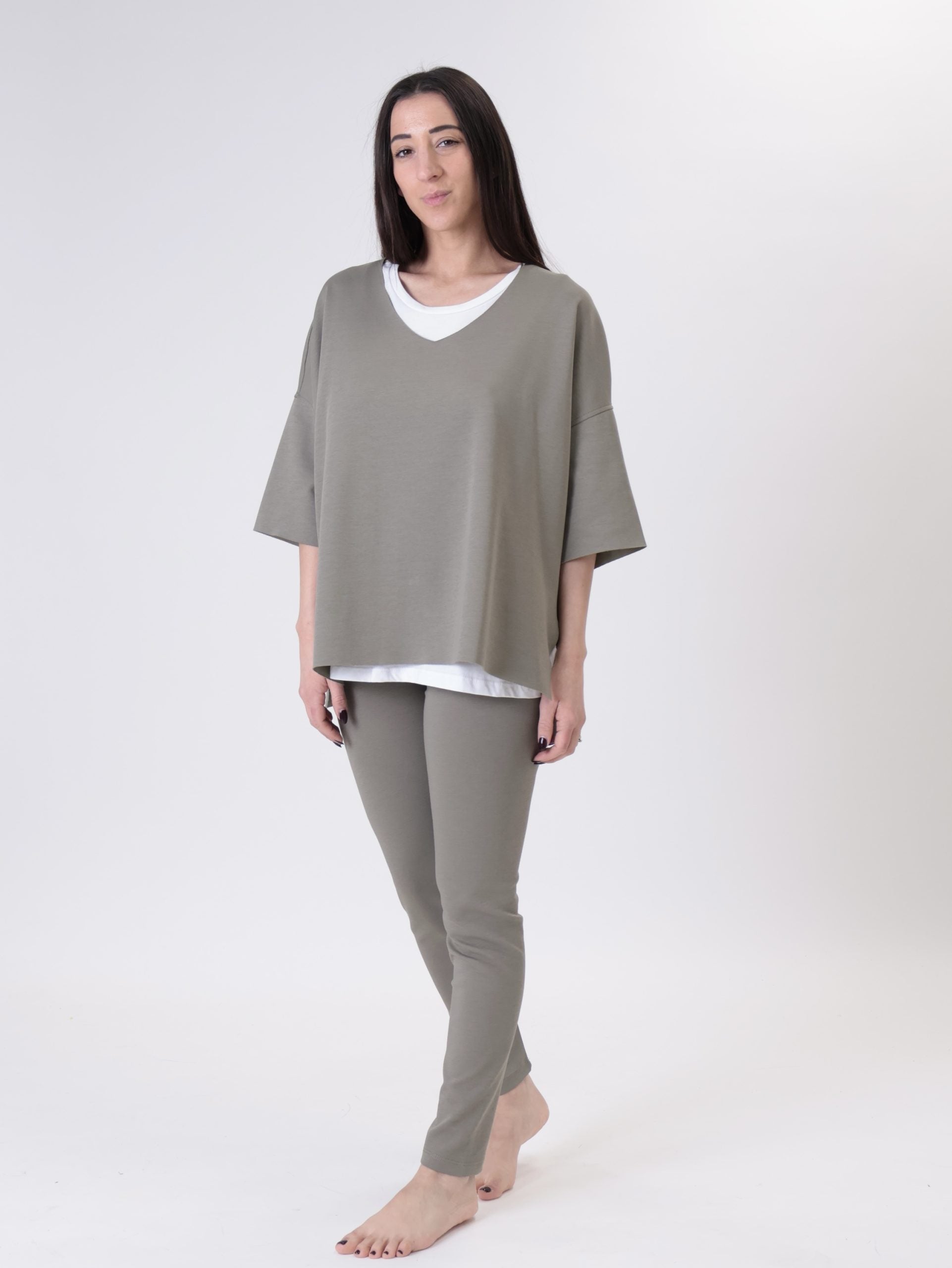 T-shirt con canotta militare SPORT