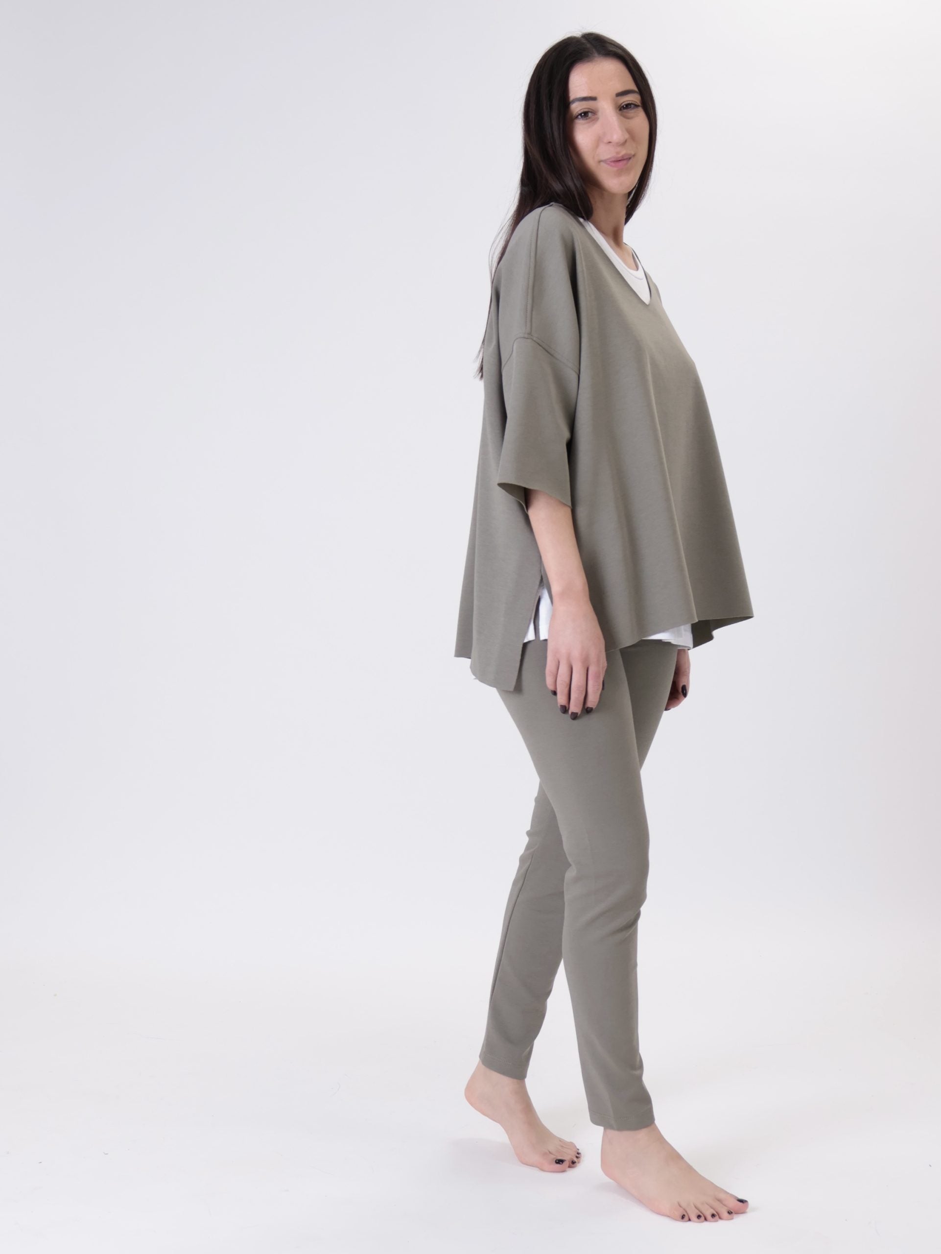 T-shirt con canotta militare SPORT