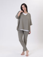 T-shirt con canotta militare SPORT