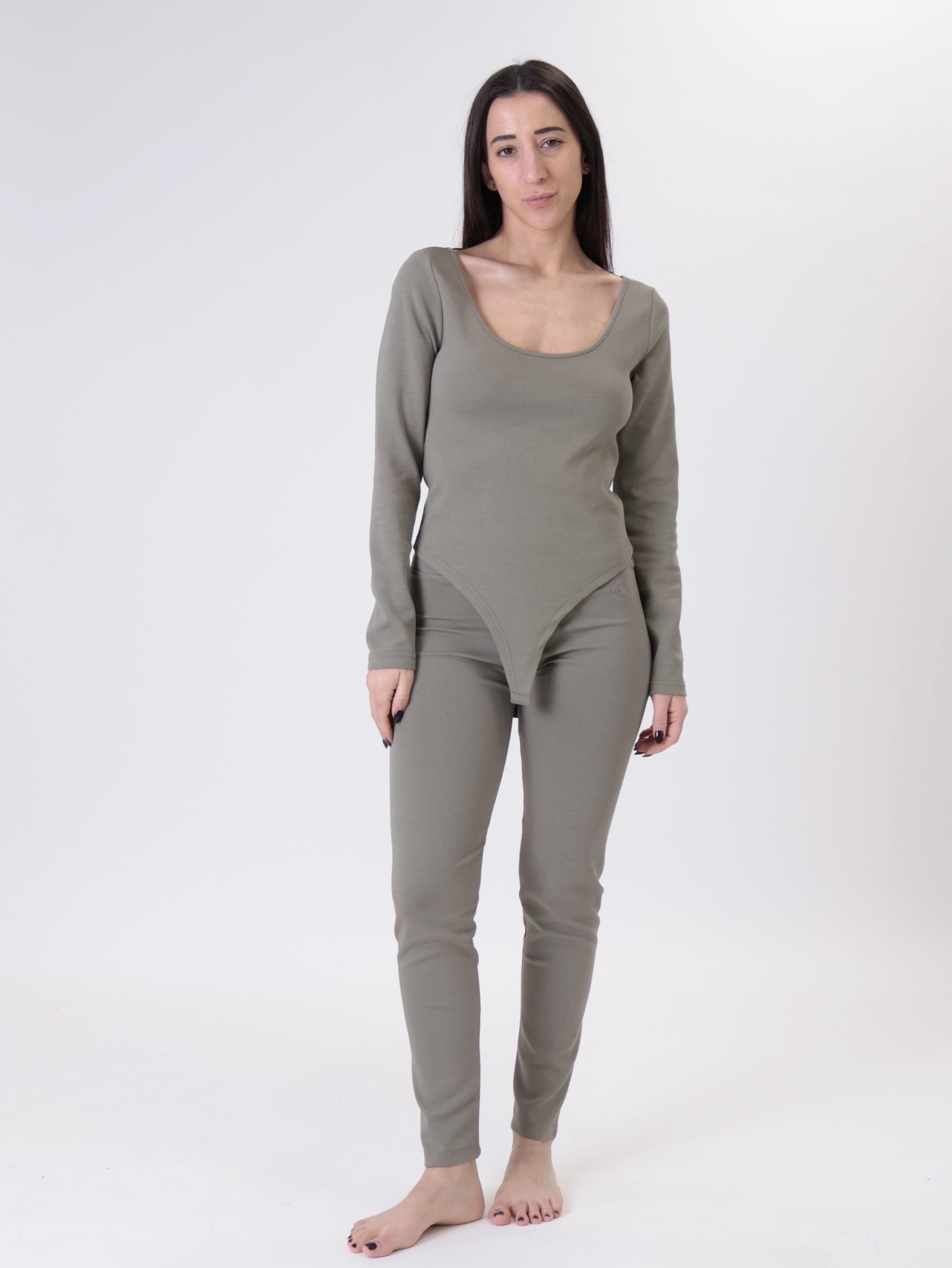 Body m/lunga militare SPORT