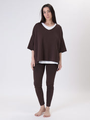 T-shirt con canotta moro SPORT