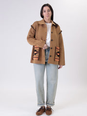 Cardigan fantasia coccio