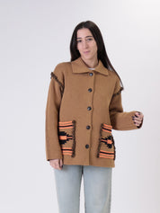 Cardigan fantasia coccio