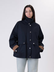Giacca cotone blu