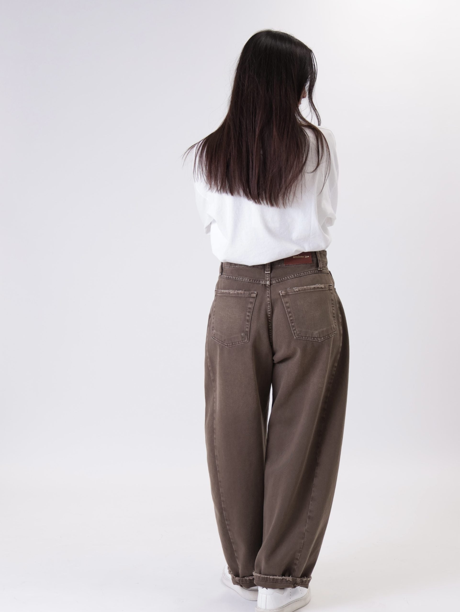 Zumi dark brown jeans