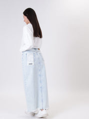 Gonna Ginza longuette denim