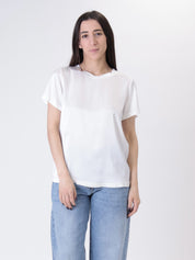 T-shirt viscosa latte