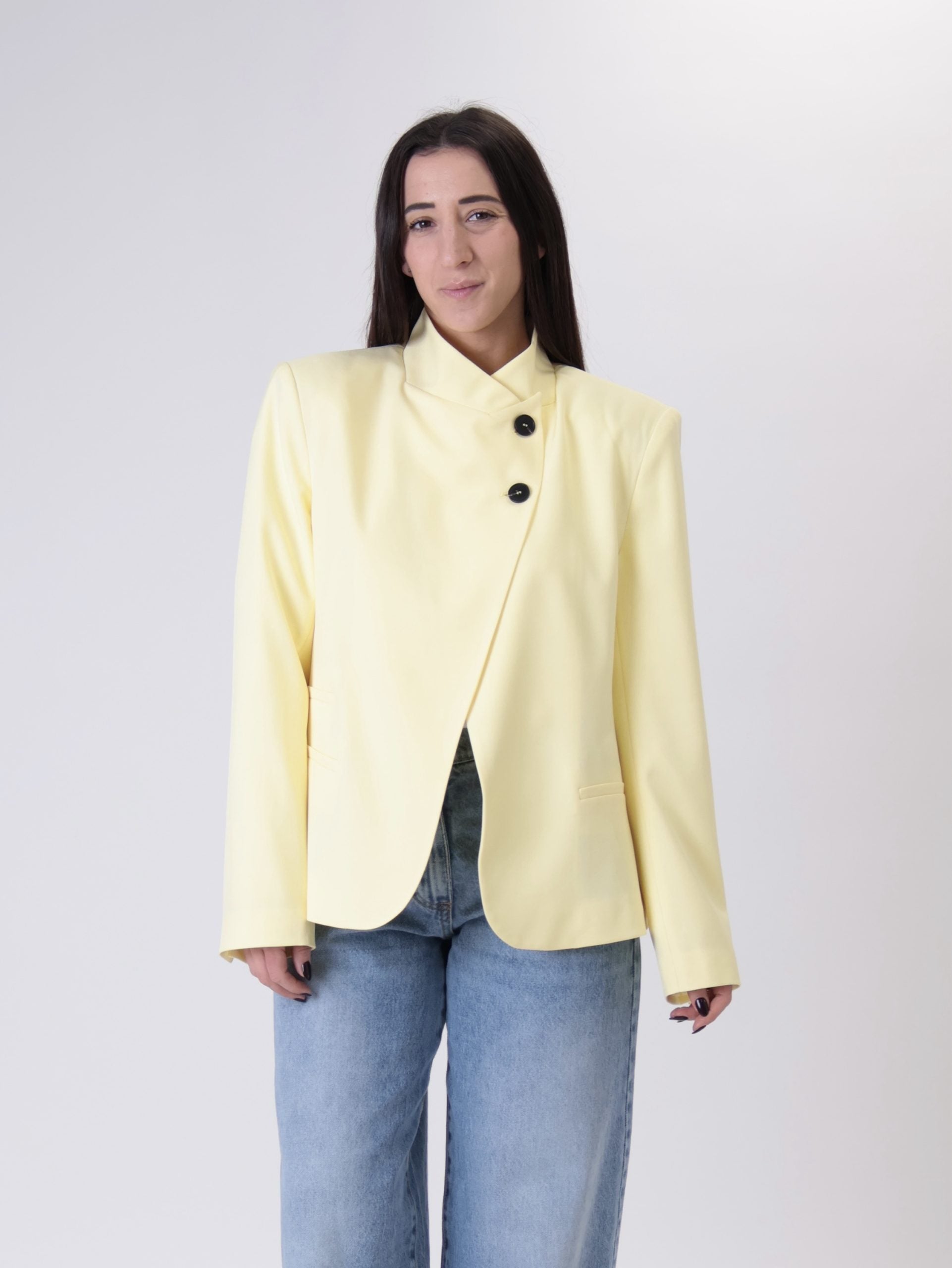 Yellow Korean jacket