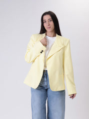 Yellow Korean jacket