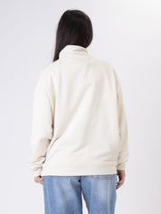 Butter half-zip sweatshirt