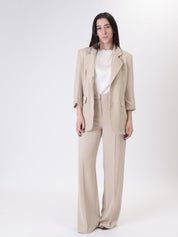 Giacca Giorgia manica 3/4 beige
