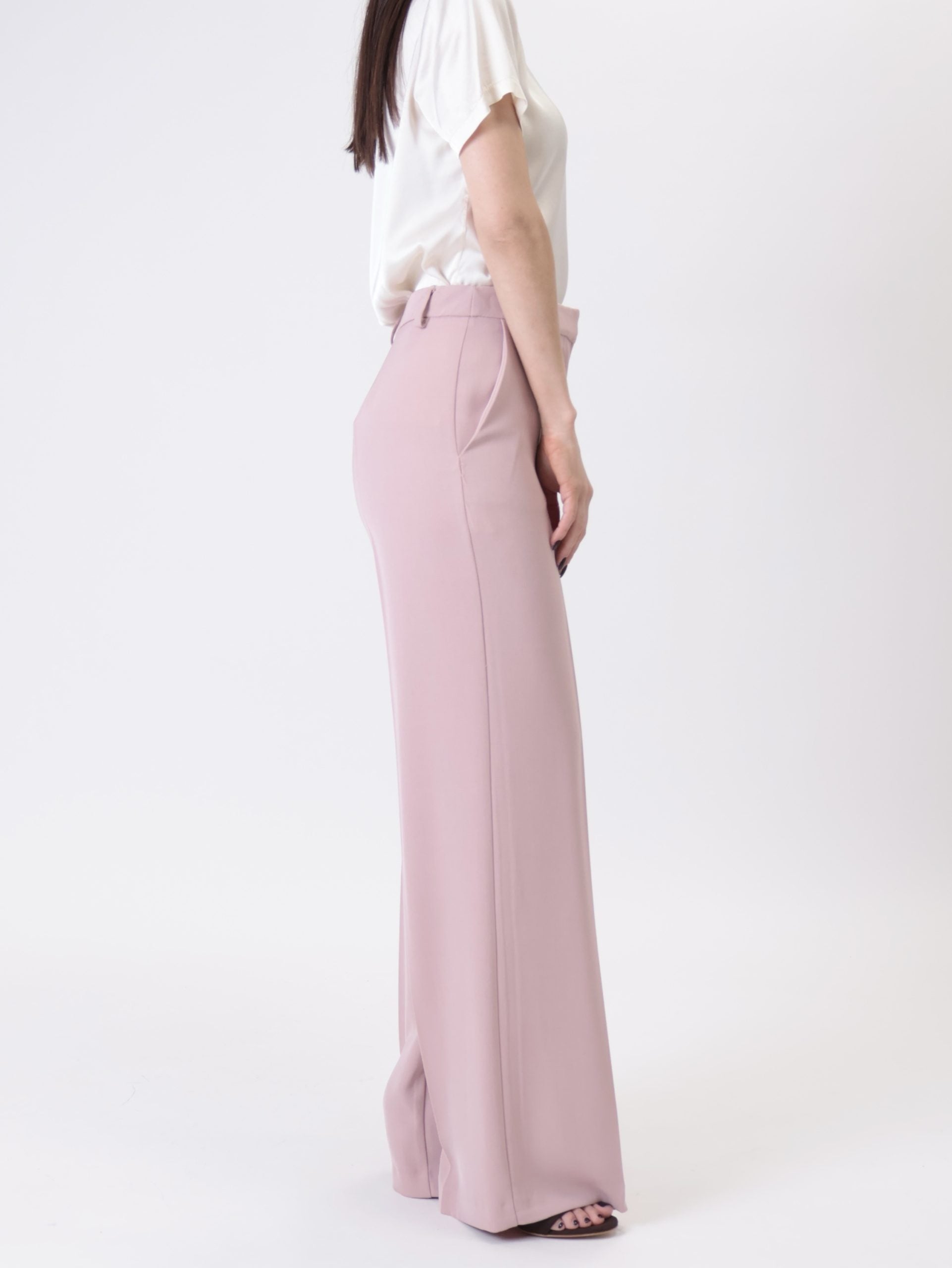 Giorgia pink palazzo trousers