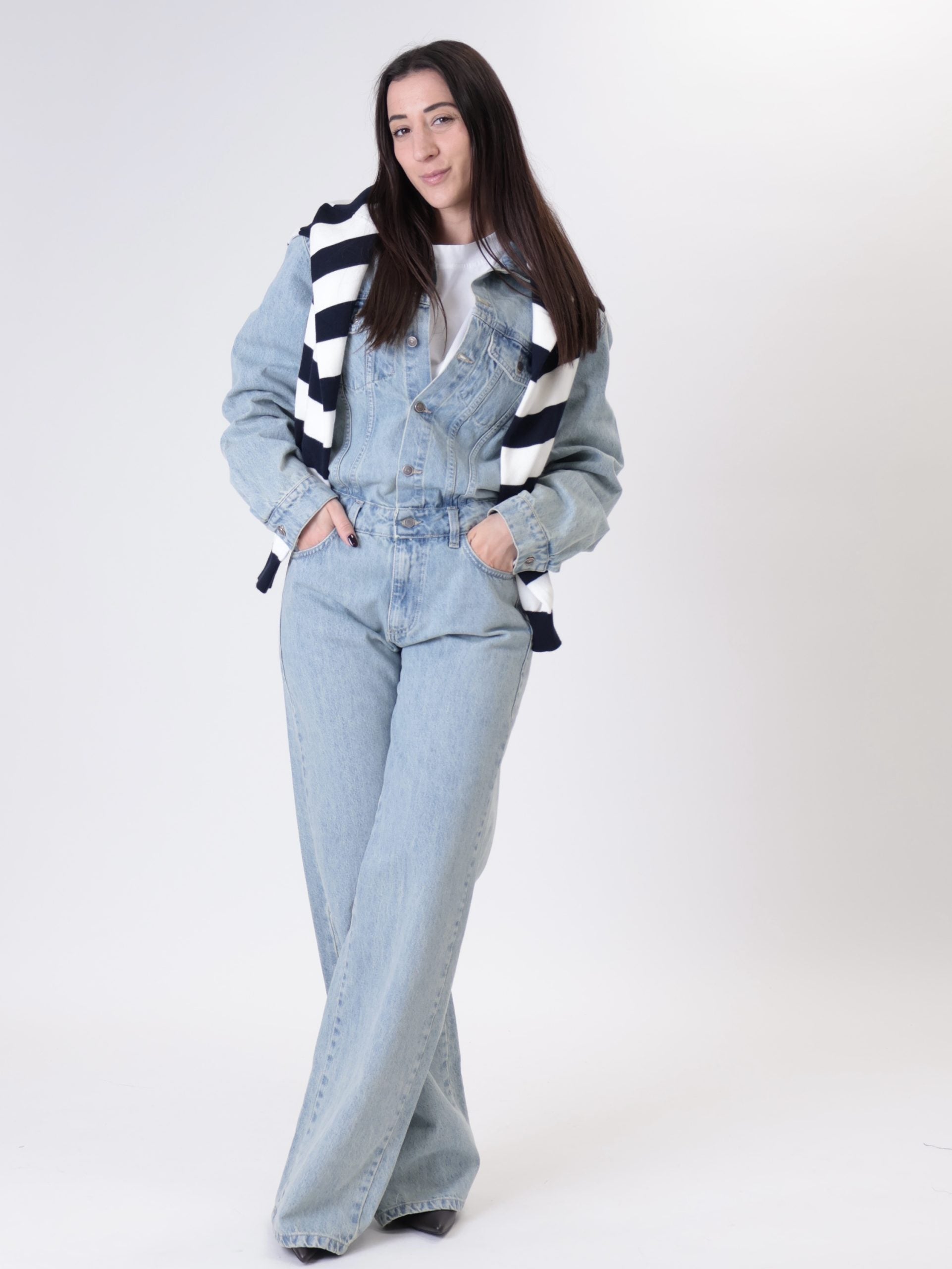 Salopette denim