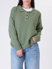 Polo scatola in maglia militare