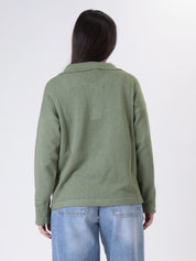 Polo scatola in maglia militare
