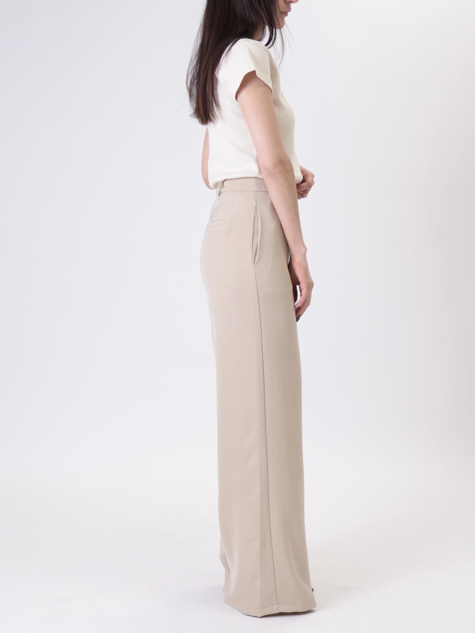 Sand tailored trousers