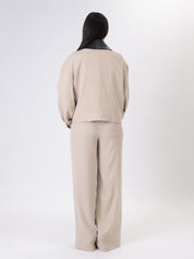 Sand tailored trousers