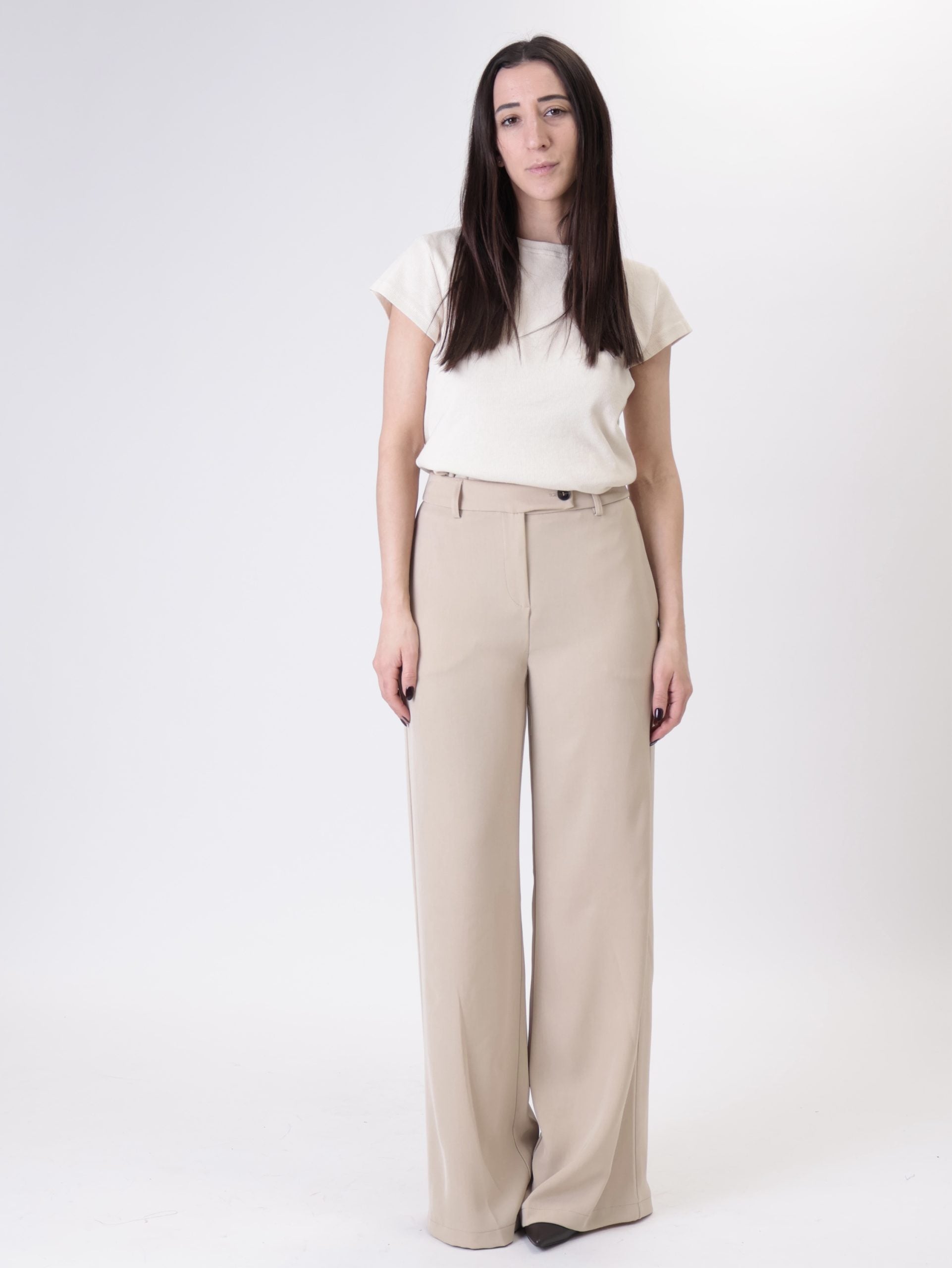 Sand tailored trousers
