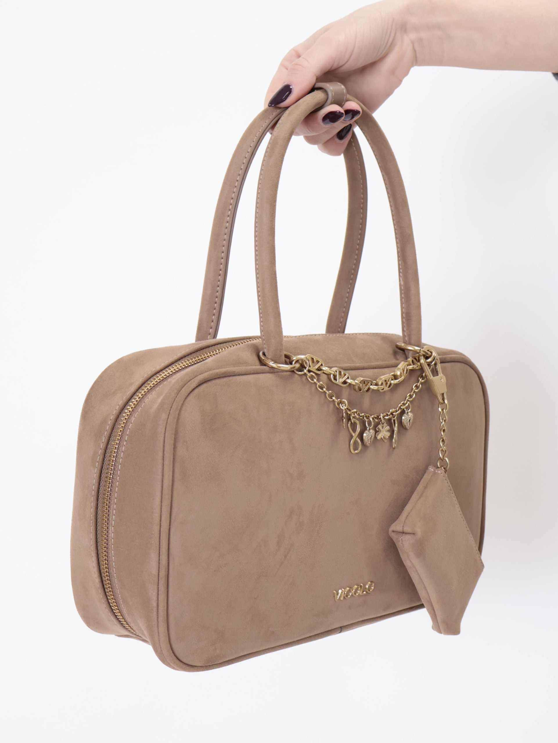 Hazelnut slide bag