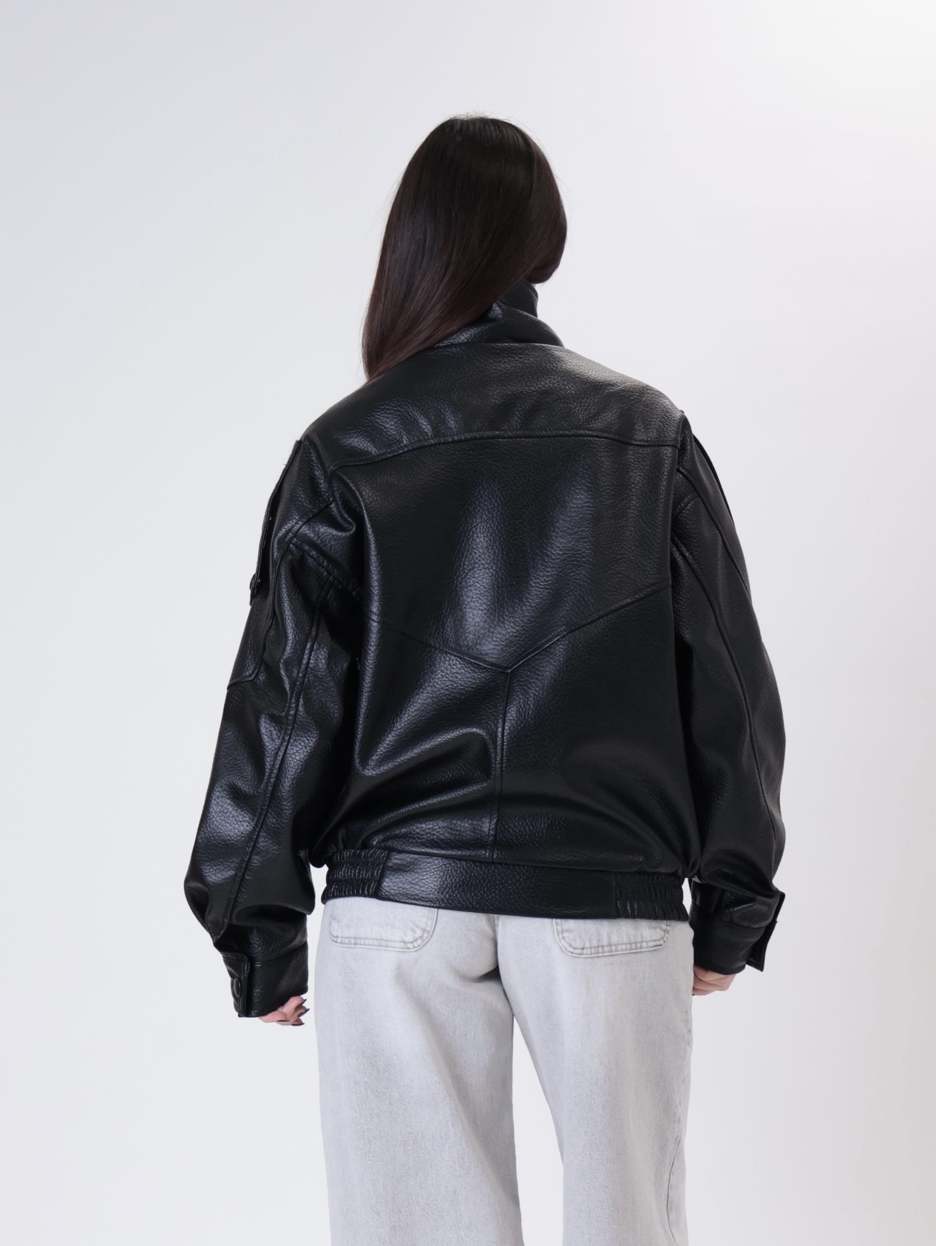 Bomber Chicago ecopelle