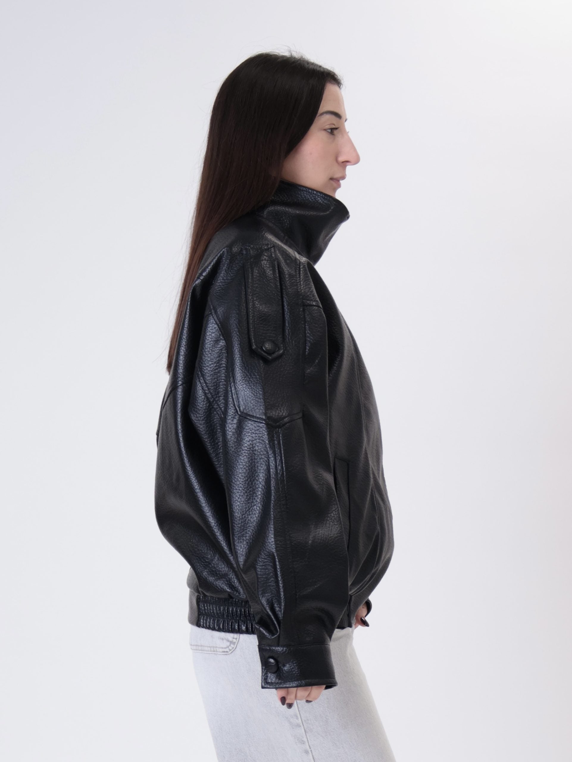 Bomber Chicago ecopelle