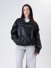 Bomber Chicago ecopelle