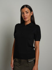 Polo zip Nero Veve VE418;Polo zip Nero Veve VE418 — foto 2;Polo zip Nero Veve VE418 — foto 3;Polo zip Nero Veve VE418 — foto 4;Polo zip Nero Veve VE418 — foto 5